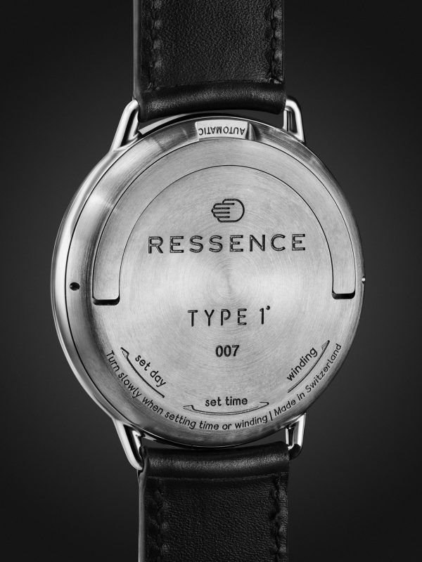 Type 1 Automatic 42.7mm Titanium and Leather Watch, Ref. No. TYPE 1B - BK Type 1 Automatic 42.7mm Titanium and Leather Watch, Ref. No. TYPE 1B - BK