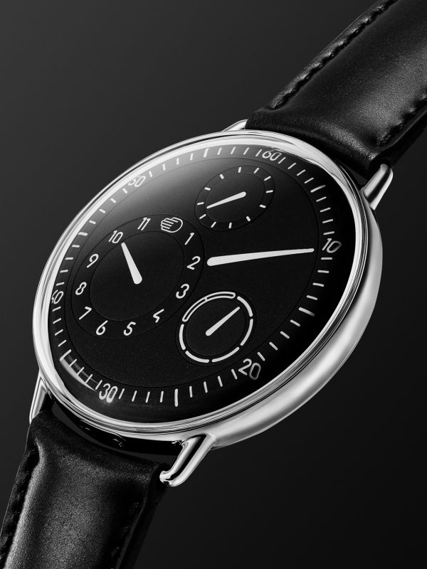 Type 1 Automatic 42.7mm Titanium and Leather Watch, Ref. No. TYPE 1B - FR Type 1 Automatic 42.7mm Titanium and Leather Watch, Ref. No. TYPE 1B - FR