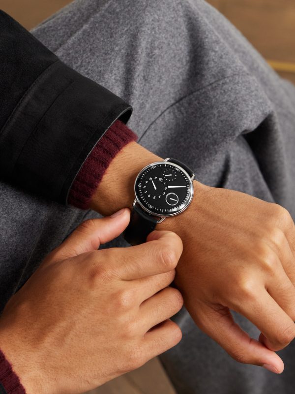 Type 1 Automatic 42.7mm Titanium and Leather Watch, Ref. No. TYPE 1B - OU Type 1 Automatic 42.7mm Titanium and Leather Watch, Ref. No. TYPE 1B - OU