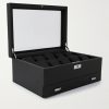 Roadster Full-Grain Vegan Leather Ten-Piece Watch Box - FR