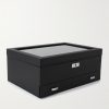 Roadster Full-Grain Vegan Leather Ten-Piece Watch Box