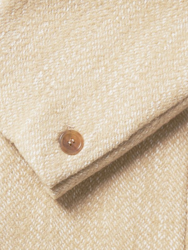 Oversized Herringbone Twill Blazer - CU Oversized Herringbone Twill Blazer - CU