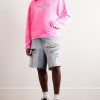Printed Cotton-Jersey Hoodie - OU Printed Cotton-Jersey Hoodie - OU
