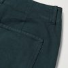 Straight-Leg Herringbone Cotton Trousers - CU