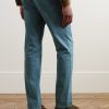 Straight-Leg Stretch-Cotton Twill Chinos - BK Straight-Leg Stretch-Cotton Twill Chinos - BK