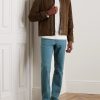 Straight-Leg Stretch-Cotton Twill Chinos - OU Straight-Leg Stretch-Cotton Twill Chinos - OU