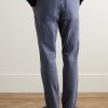Slim-Fit Cotton Chinos - BK Slim-Fit Cotton Chinos - BK