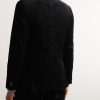 Double Breasted Cotton and Cashmere-Blend Corduroy Blazer - BK Double Breasted Cotton and Cashmere-Blend Corduroy Blazer - BK