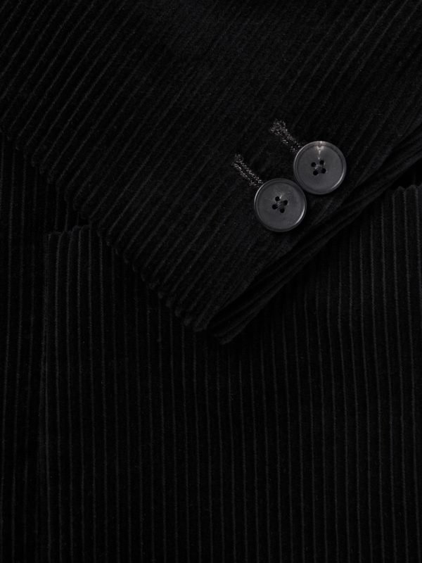 Double Breasted Cotton and Cashmere-Blend Corduroy Blazer - CU Double Breasted Cotton and Cashmere-Blend Corduroy Blazer - CU