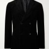 Double Breasted Cotton and Cashmere-Blend Corduroy Blazer Double Breasted Cotton and Cashmere-Blend Corduroy Blazer