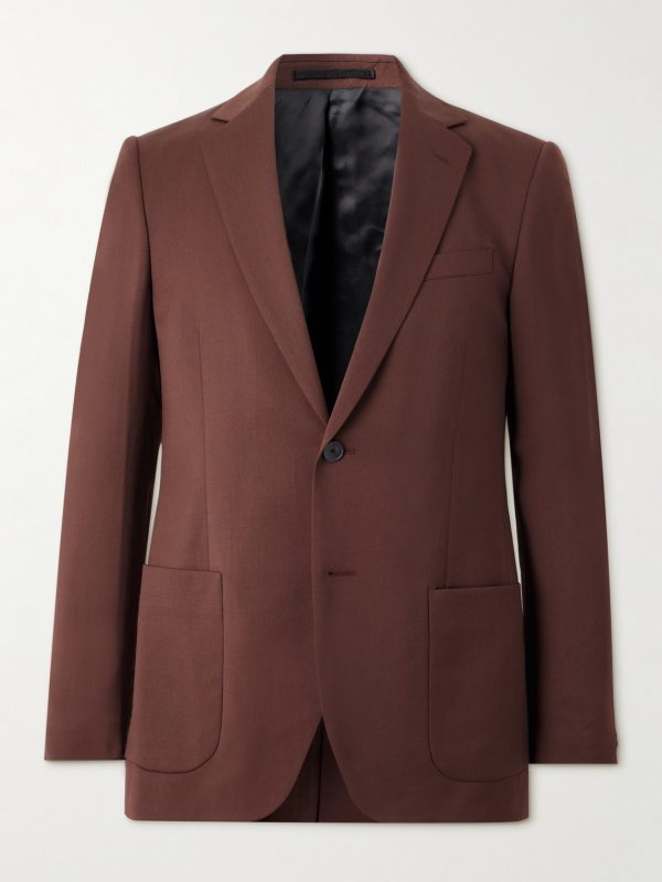 Slim-Fit Wool-Twill Suit Jacket Slim-Fit Wool-Twill Suit Jacket