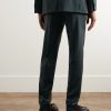 Slim-Fit Wool -Twill Drawstring Suit Trousers - BK Slim-Fit Wool -Twill Drawstring Suit Trousers - BK