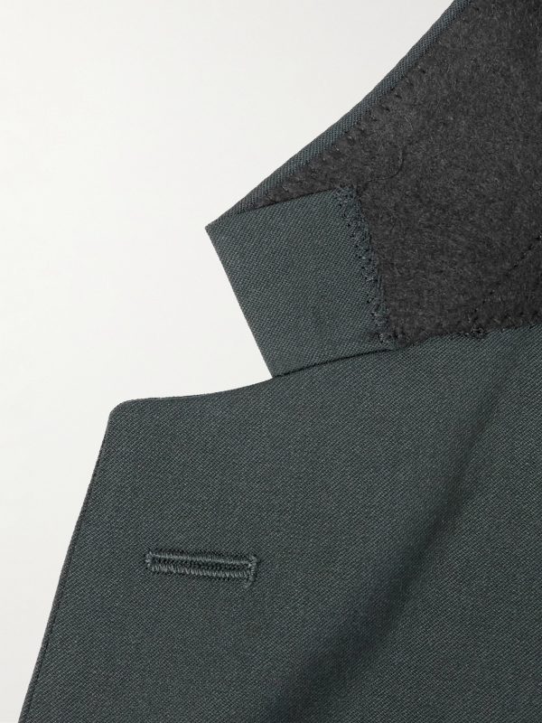 Slim-Fit Wool-Twill Suit Jacket - E1 Slim-Fit Wool-Twill Suit Jacket - E1