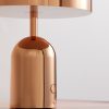 Bell Portable Copper-Tone LED Lamp - CU