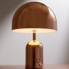 Bell Portable Copper-Tone LED Lamp - E1