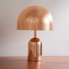 Bell Portable Copper-Tone LED Lamp