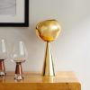 Melt Portable Gold-Tone LED Lamp - OU Melt Portable Gold-Tone LED Lamp - OU