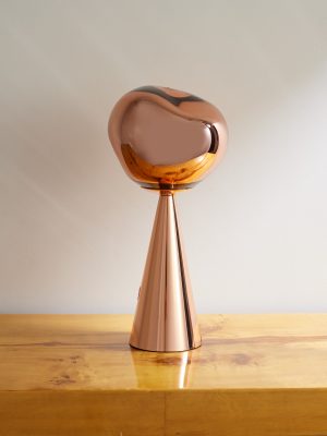 Melt Portable Copper-Tone Steel Lamp Melt Portable Copper-Tone Steel Lamp