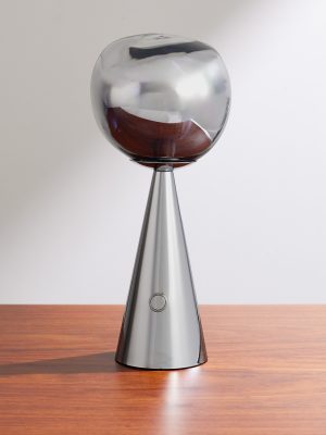 Melt Portable Silver-Tone LED Lamp Melt Portable Silver-Tone LED Lamp