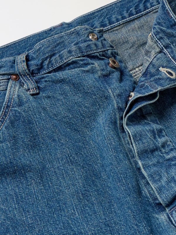 Paint-Splattered Straight-Leg Selvedge Jeans - E1 Paint-Splattered Straight-Leg Selvedge Jeans - E1