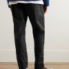 New Yorker Straight-Leg Cotton-Ripstop Drawstring Trousers - BK New Yorker Straight-Leg Cotton-Ripstop Drawstring Trousers - BK