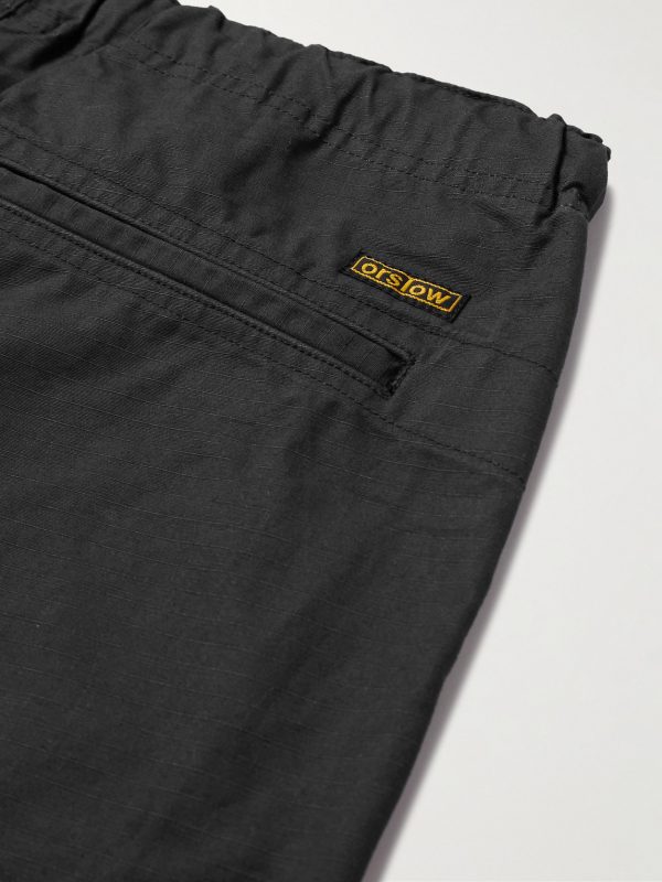 New Yorker Straight-Leg Cotton-Ripstop Drawstring Trousers - CU New Yorker Straight-Leg Cotton-Ripstop Drawstring Trousers - CU