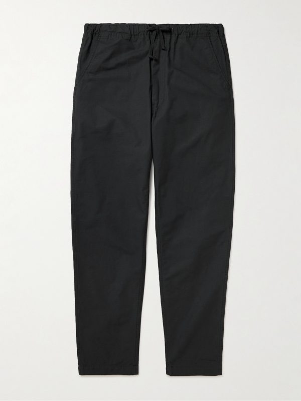New Yorker Straight-Leg Cotton-Ripstop Drawstring Trousers New Yorker Straight-Leg Cotton-Ripstop Drawstring Trousers