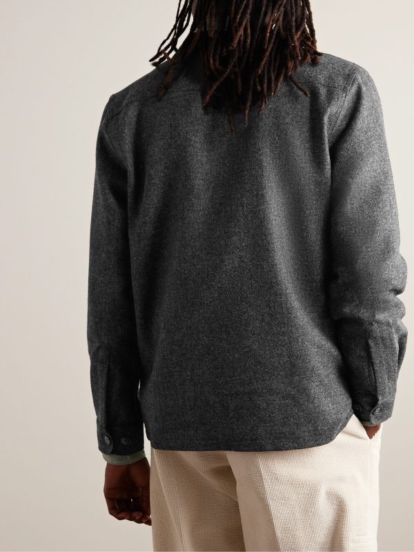Wool-Tweed Overshirt - BK
