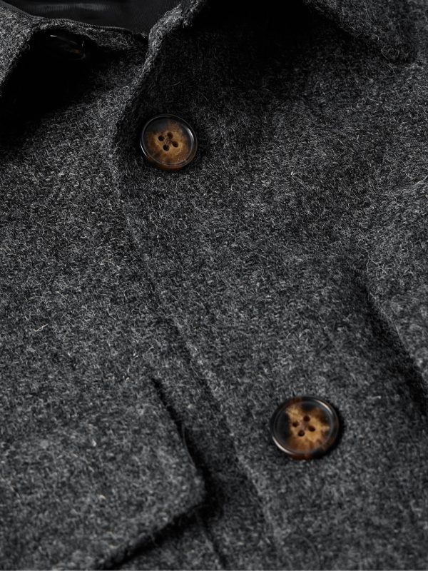 Wool-Tweed Overshirt - CU