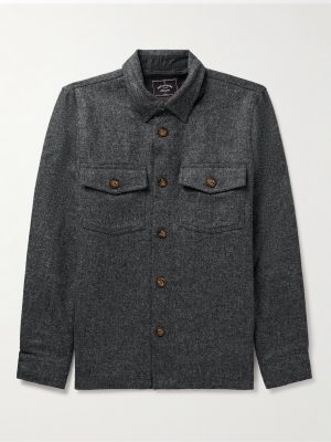 Wool-Tweed Overshirt