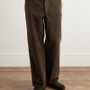 Straight-Leg Cotton-Corduroy Trousers - FR Straight-Leg Cotton-Corduroy Trousers - FR