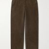 Straight-Leg Cotton-Corduroy Trousers Straight-Leg Cotton-Corduroy Trousers