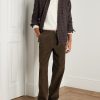 Straight-Leg Cotton-Corduroy Trousers - OU Straight-Leg Cotton-Corduroy Trousers - OU
