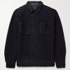 Herringbone Tweed Overshirt