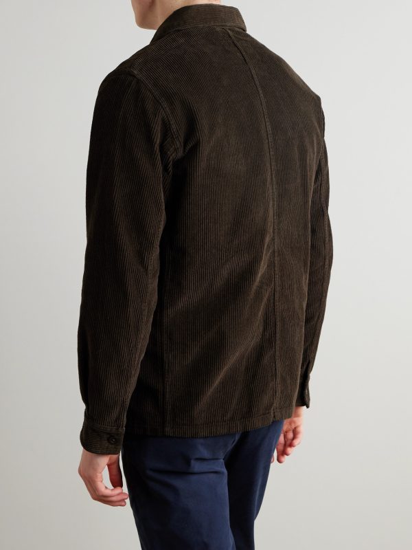 Labura Cotton-Corduroy Overshirt - BK Labura Cotton-Corduroy Overshirt - BK