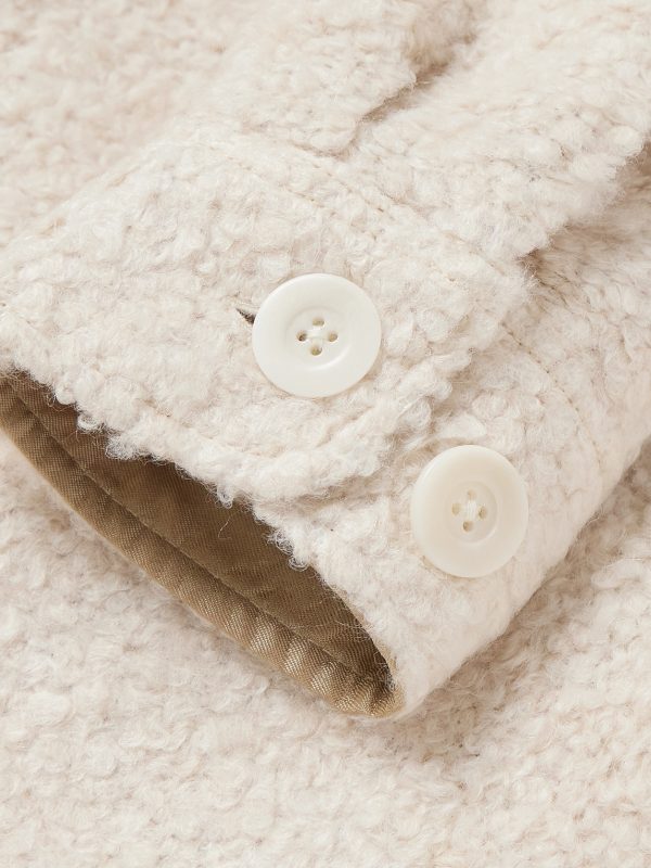Curly Bouclé Overshirt - CU Curly Bouclé Overshirt - CU