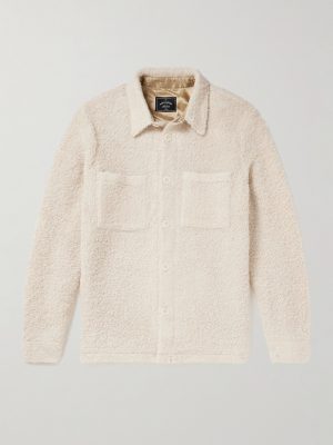 Curly Bouclé Overshirt