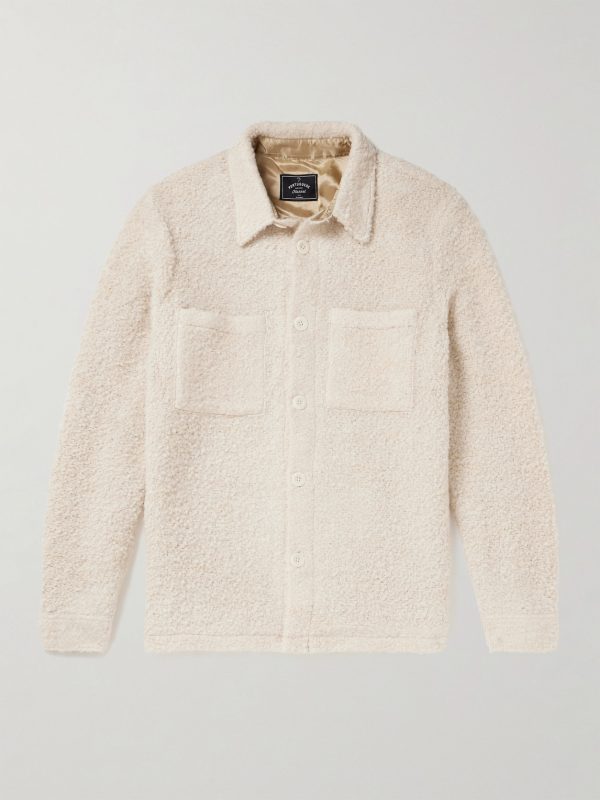 Curly Bouclé Overshirt Curly Bouclé Overshirt