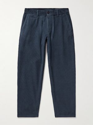 Straight-Leg Cotton-Corduroy Trousers Straight-Leg Cotton-Corduroy Trousers