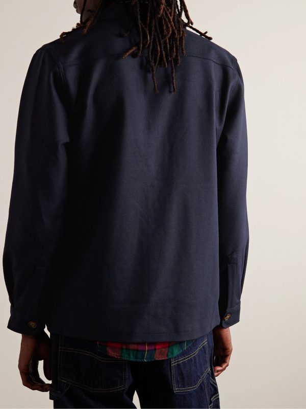 Wool-Tweed Overshirt - BK Wool-Tweed Overshirt - BK