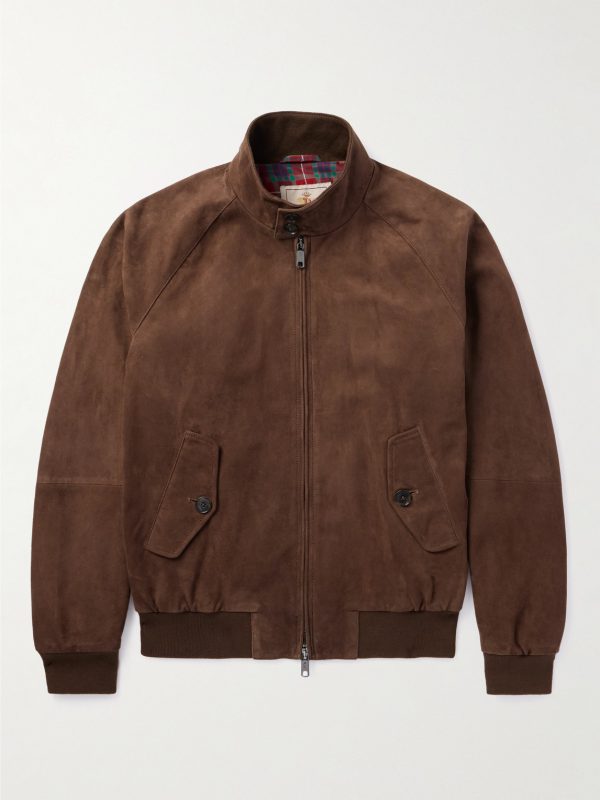 G9 Suede Harrington Jacket G9 Suede Harrington Jacket