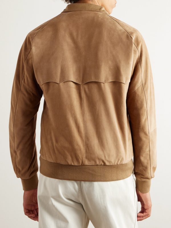 G9 Suede Harrington Jacket - BK G9 Suede Harrington Jacket - BK