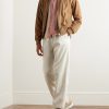 G9 Suede Harrington Jacket - OU G9 Suede Harrington Jacket - OU