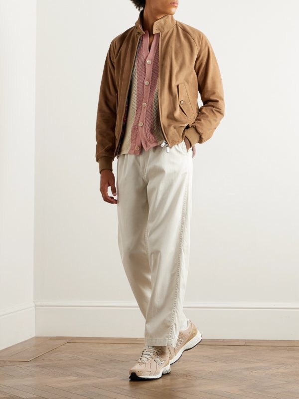 G9 Suede Harrington Jacket - OU G9 Suede Harrington Jacket - OU