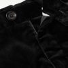 Fishtail Slim-Fit Cotton-Velvet Suit Trousers - E1 Fishtail Slim-Fit Cotton-Velvet Suit Trousers - E1