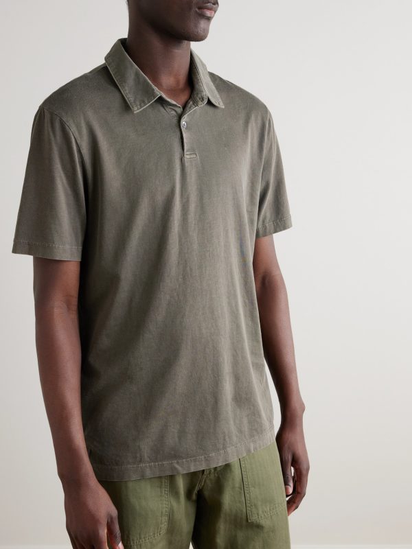 Supima Cotton-Jersey Polo Shirt - FR