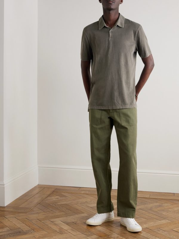 Supima Cotton-Jersey Polo Shirt - OU