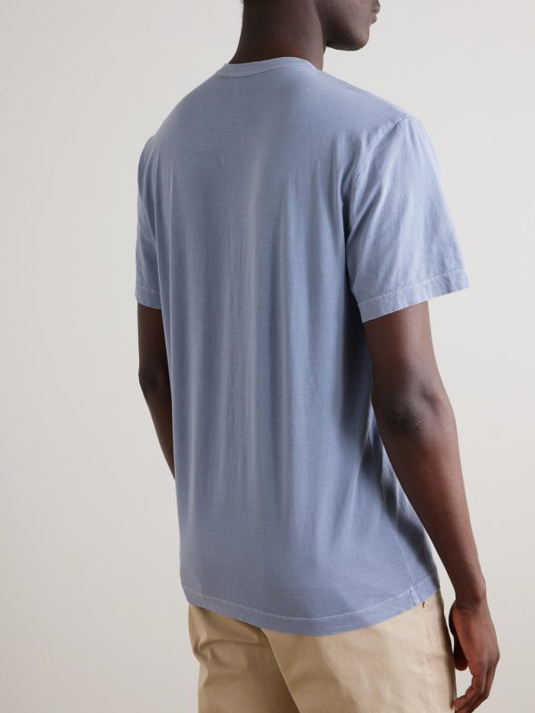 Combed Cotton-Jersey T-Shirt - BK