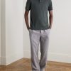 Luxe Lotus Cotton-Jersey Polo Shirt - OU