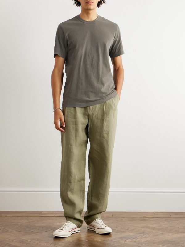 Combed Cotton-Jersey T-shirt - OU Combed Cotton-Jersey T-shirt - OU
